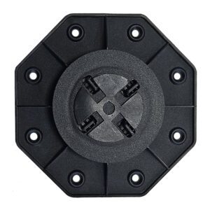 Wspornik tarasowy pod płyty, stały nieregulowany 18 mm + podkładka amortyzująca – zestaw