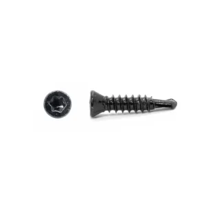 Wkręty samowiercące 4 x 18,5 mm ze stali nierdzewnej Czarny INOX – 100 szt.