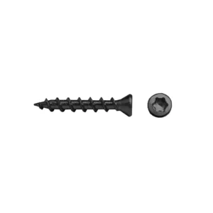 Wkręty 4 x 18,5 mm ze stali nierdzewnej Czarny INOX – 100 szt.